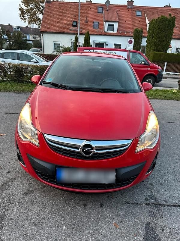 Gebraucht Opel Corsa 87 PS (63 kW) 2012 Rot Kleinwagen