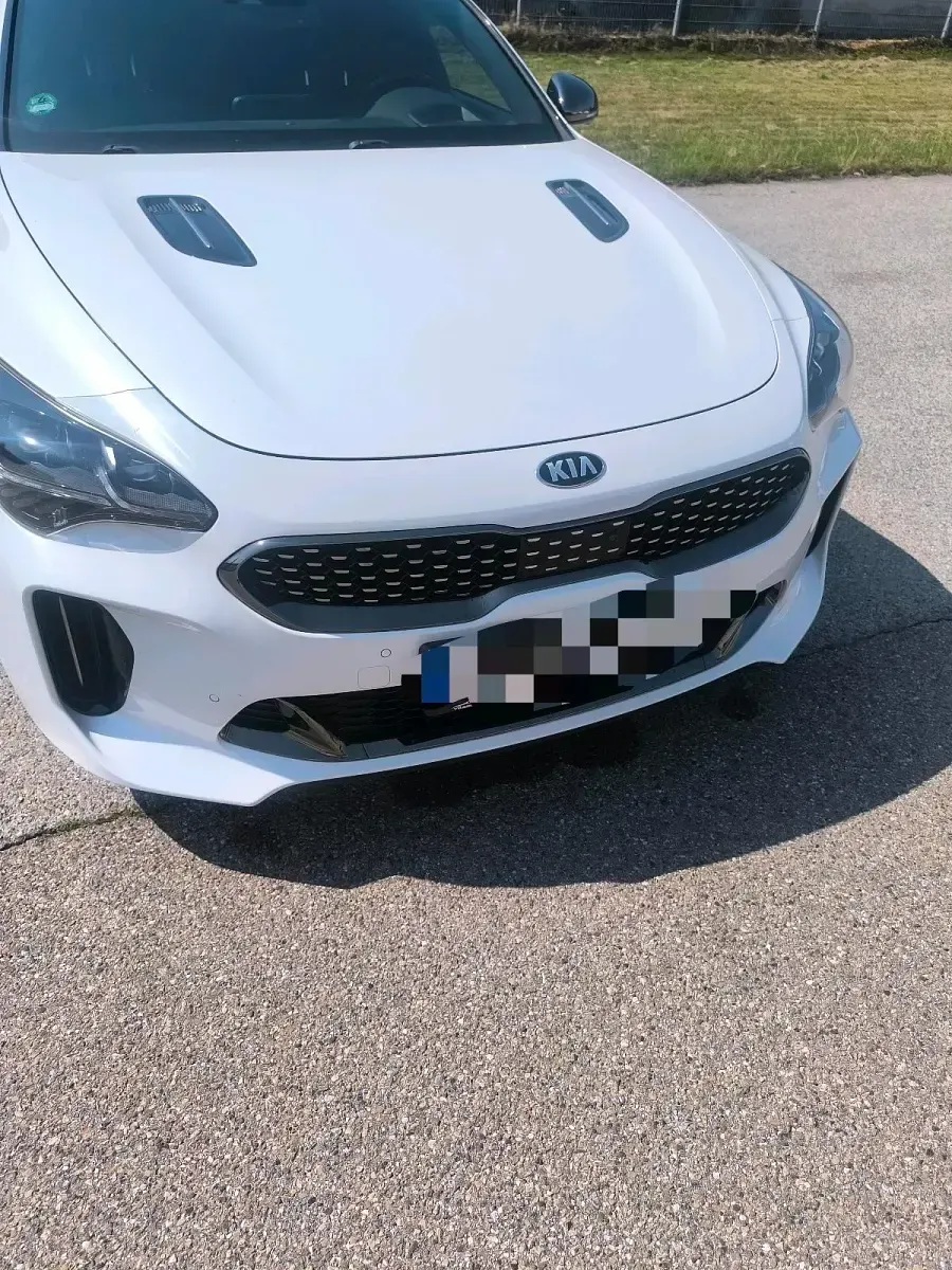 Gebraucht Kia Stinger GT 370 PS (272 kW) 2018 Weiß Kleinwagen