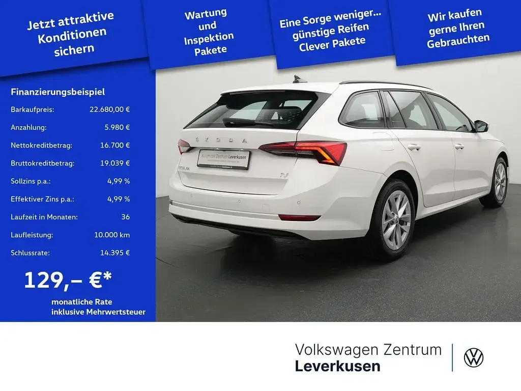 Usata Skoda Octavia Ambition 204 CV (150 kW) 2023 Bianco Station wagon
