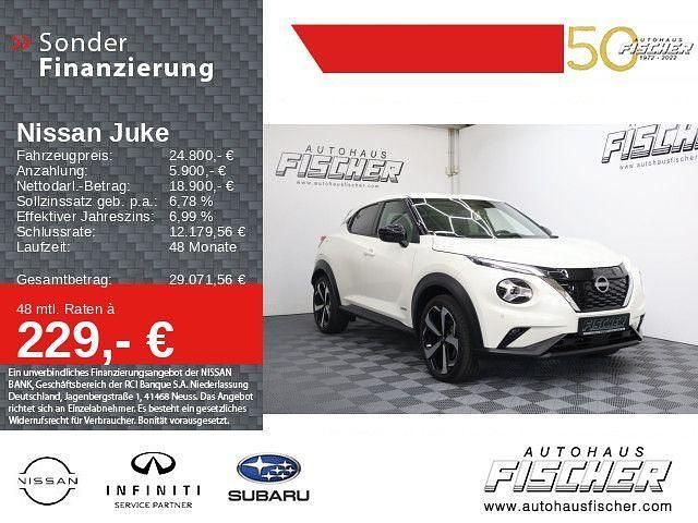 Weiß Gebraucht 2022 Nissan Juke 360º SUV | 24.800 € (Etwas zu teuer) - Bild 1/4