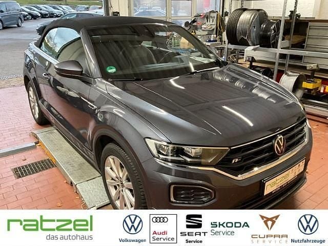 Gebraucht VW T-Roc Cabriolet R-line 150 PS (110 kW) 2022 Grau Cabrio