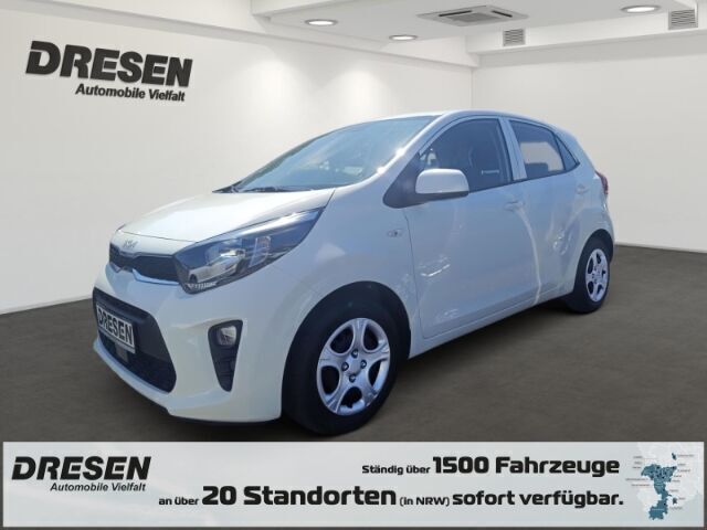Ud) schneeweiss (weiss Gebraucht 2023 Kia Picanto Edition 7 Kleinwagen | 13.380 € (Fairer Preis) - Bild 1/4