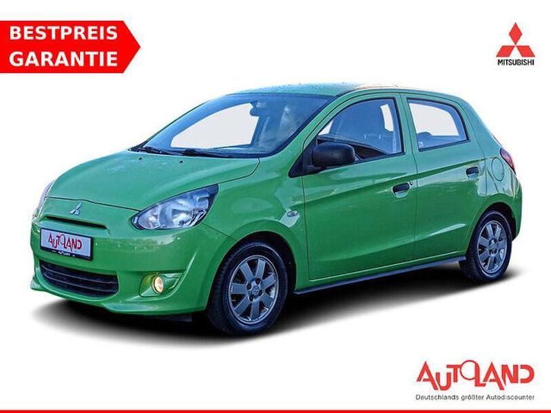 Grün Gebraucht 2015 Mitsubishi Space Star Kleinwagen | 8.490 € - Bild 1/4