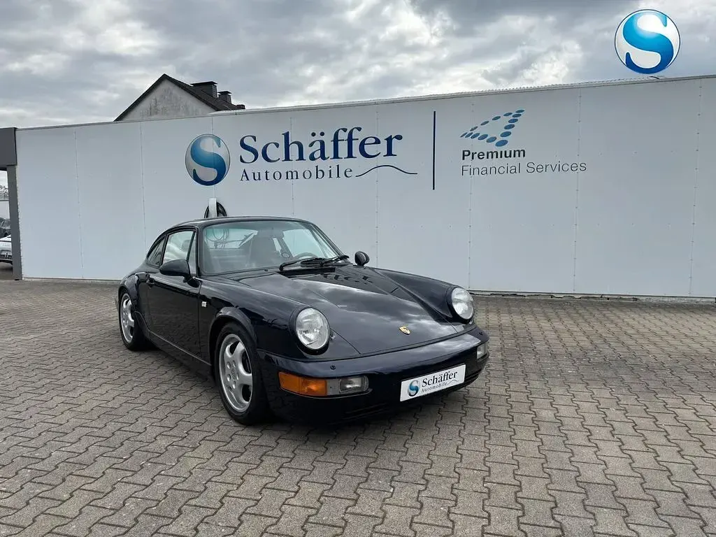 Gebraucht Porsche 911 Carrera 4 250 PS (183 kW) 1993 Mitternachtsblaumetallic mitternachtsblaumetallic Coupé