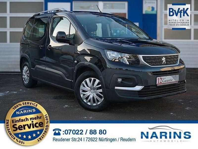 Gebraucht Peugeot Rifter Active 110 PS (80 kW) 2019 Schwarz Van / Kleinbus