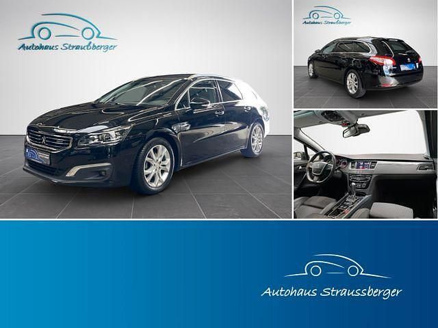 Schwarz Gebraucht 2016 Peugeot 508 Allure Kombi | 11.190 € (Fairer Preis) - Bild 1/4