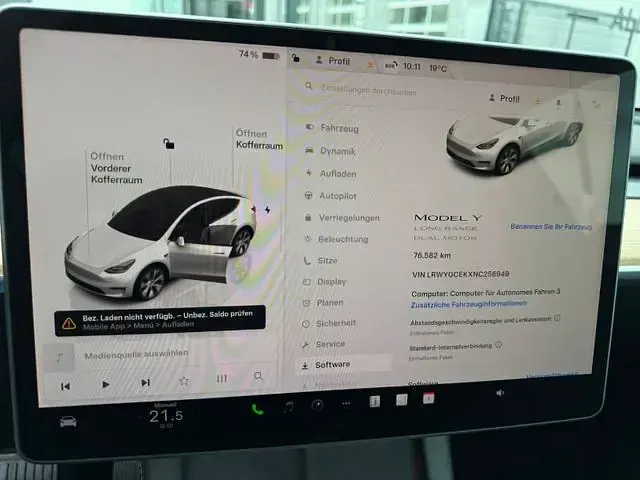 Gebraucht Tesla Model Y 378 kW (514 PS) 2022 Weiß SUV