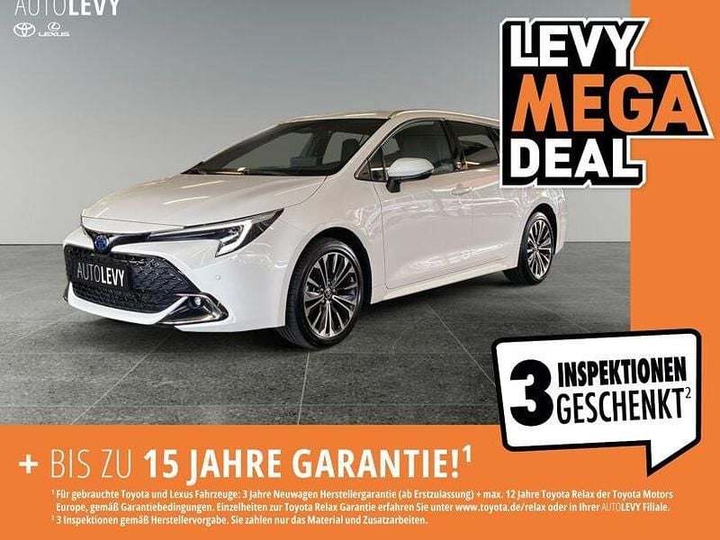 Schneeweiß Gebraucht 2024 Toyota Corolla Basis Kombi | 26.890 € (Guter Preis) - Bild 1/4