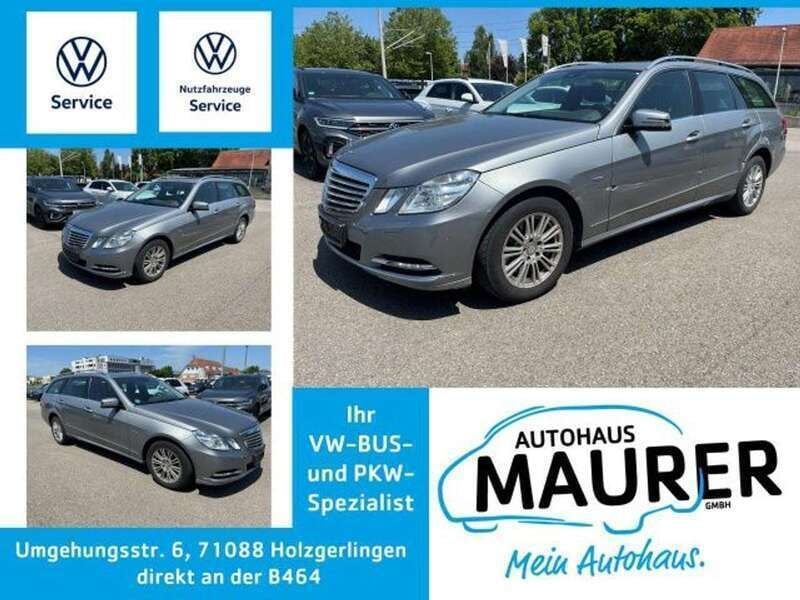Grau metallic Gebraucht 2011 Mercedes E250 Elegance Kombi | 10.990 € (Superpreis) - Bild 1/4