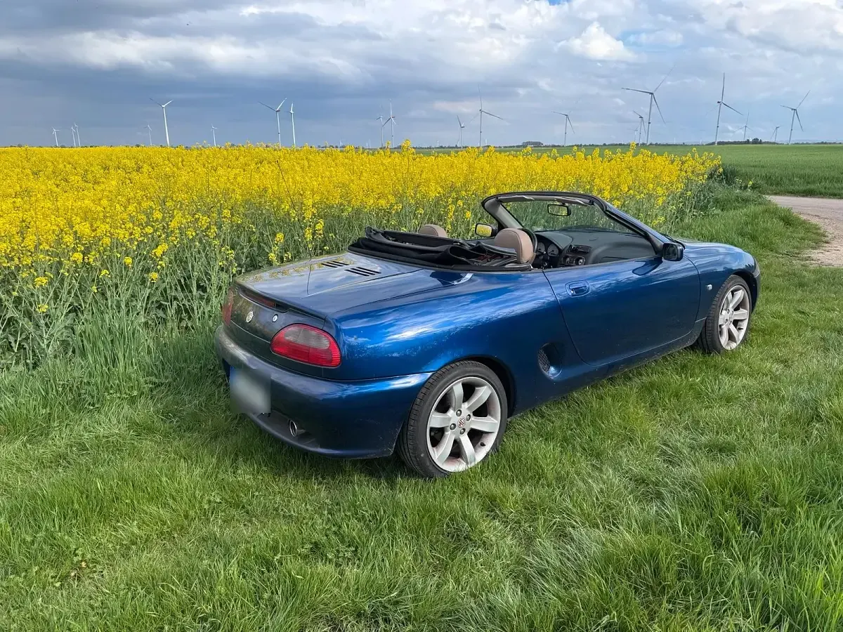 Gebraucht MG F 120 PS (88 kW) 2000 Blau Cabrio