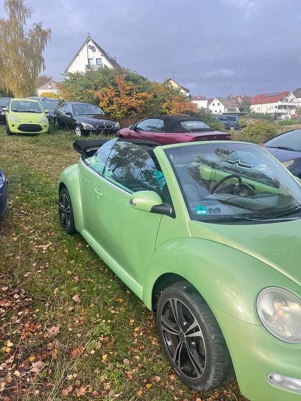 Gebraucht VW New Beetle Cabriolet 116 PS (85 kW) 2004 Grün Cabrio