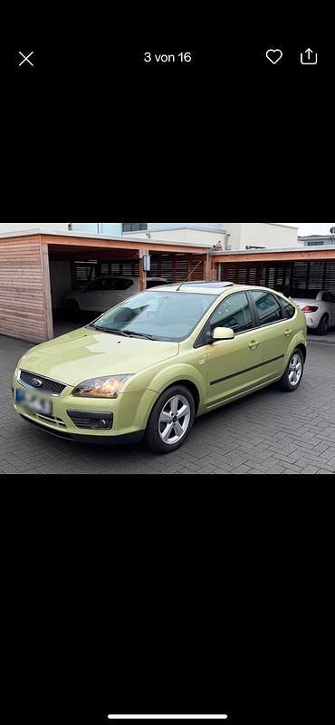 Gelb Gebraucht 2005 Ford Focus Coupé | 4.250 € (Etwas zu teuer) - Bild 1/4
