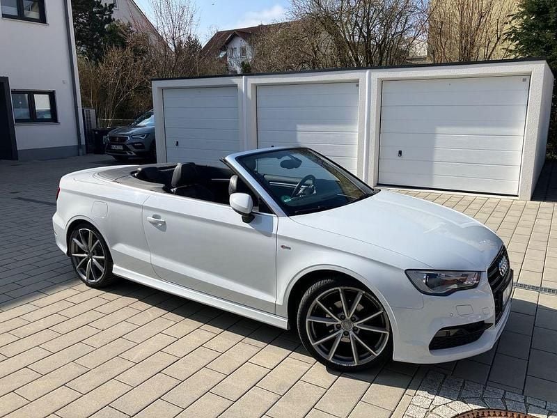 Gebraucht Audi A3 Cabriolet S-Line 150 PS (110 kW) 2015 Weiß Cabrio