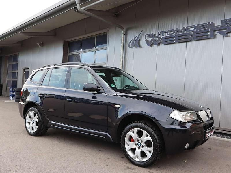 Carbonschwarz Gebraucht 2009 BMW X3 Sport Line SUV | 7.985 € (Fairer Preis) - Bild 1/4