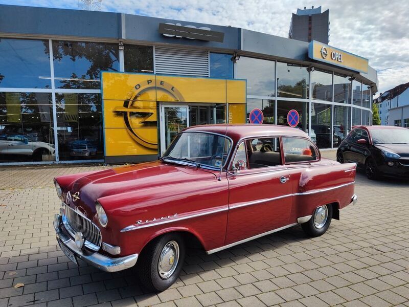 Rot Gebraucht 1957 Opel Olympia Limousine | 9.999 € - Bild 1/4