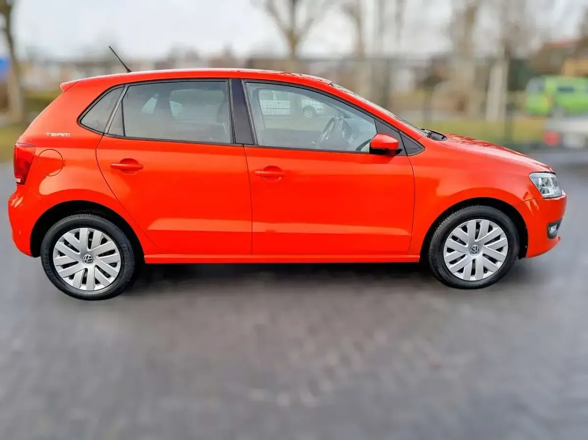Brugt VW Polo Team 60 HK (44 kW) 2010 Orange Hatchback