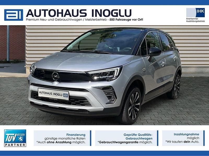 Silber aluminium silb/kristall silb (metallic) Gebraucht 2023 Opel Crossland Elegance SUV | 18.966 € (Guter Preis) - Bild 1/4