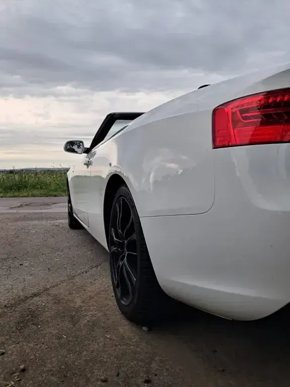 Gebraucht Audi A5 Cabriolet S-Line 170 PS (125 kW) 2014 Weiß Cabrio