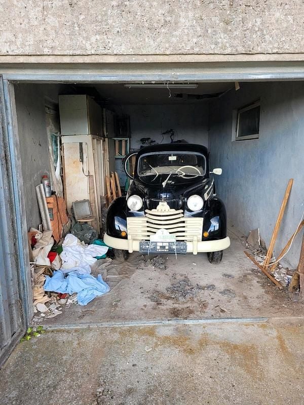 Schwarz Gebraucht 1951 Opel Olympia Kleinwagen | 6.950 € - Bild 1/4