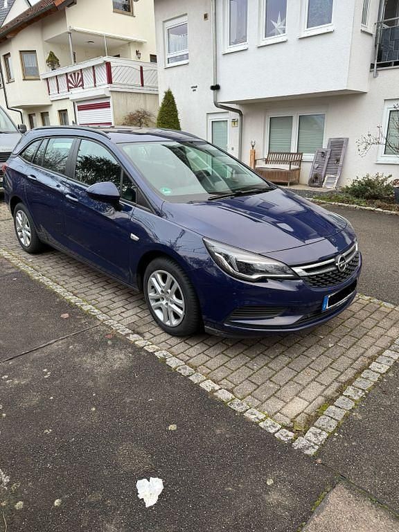 Gebraucht Opel Astra 125 PS (91 kW) 2017 Blau Kombi