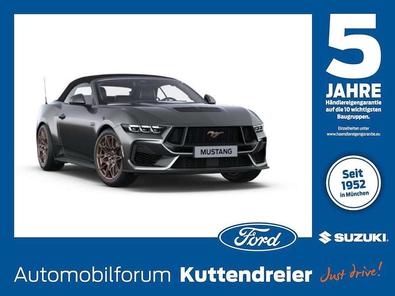 Carbonized gray/asher gray Neu 2025 Ford Mustang GT Convertible Cabrio | 61.100 € (Fairer Preis) - Bild 1/3