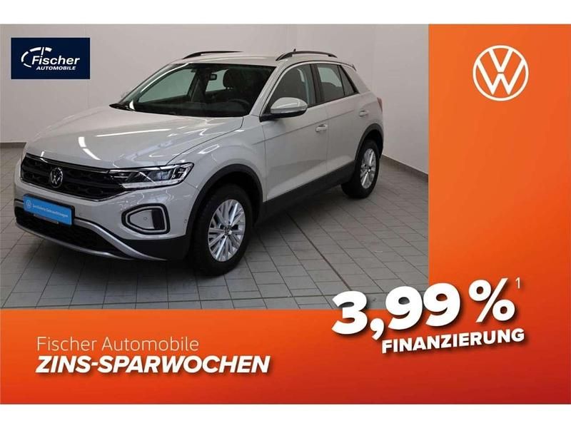 Grau Gebraucht 2024 VW T-Roc Life SUV | 25.940 € (Superpreis) - Bild 1/4
