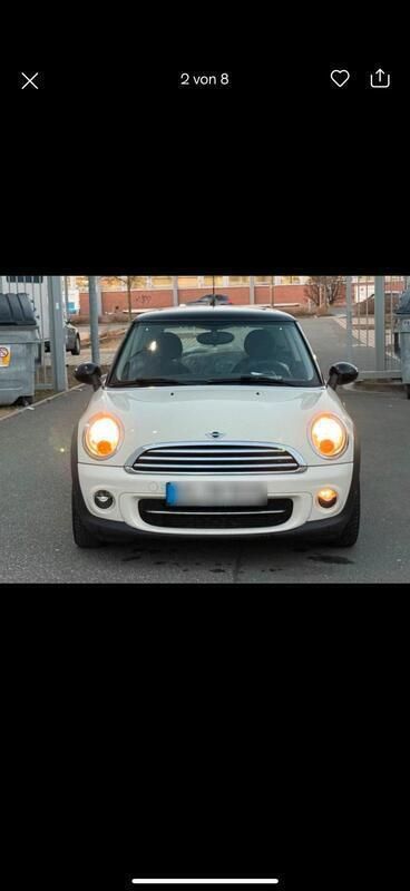 Weiß Gebraucht 2013 Mini Cooper D Kleinwagen | 3.000 € (Superpreis) - Bild 1/4