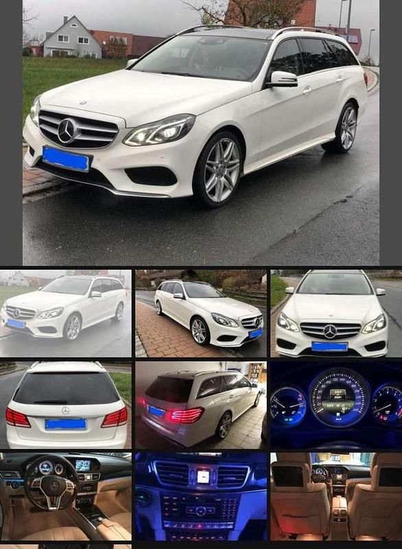 Weiß Gebraucht 2014 Mercedes E500 Kombi | 28.500 € (Fairer Preis) - Bild 1/1