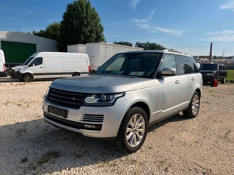 Silber Gebraucht 2013 Land Rover Range Rover Autobiography SUV | 25.900 € (Teuer) - Bild 1/4