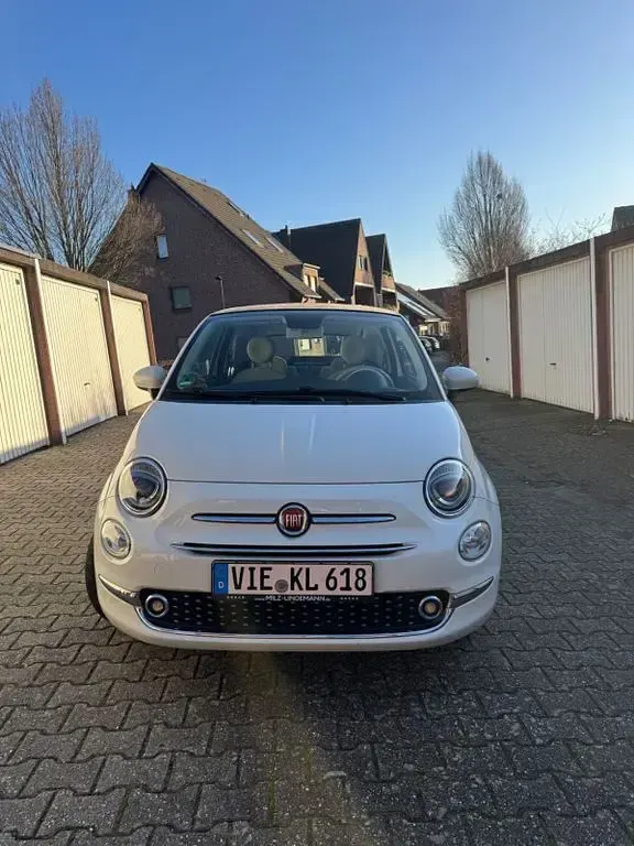 Usata Fiat 500C Lounge 69 CV (50 kW) 2017 Bianco Cabrio