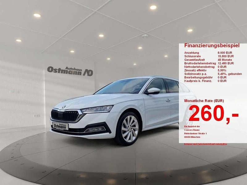 Weiß Gebraucht 2023 Skoda Octavia Style Kombi | 28.660 € (Etwas zu teuer) - Bild 1/4