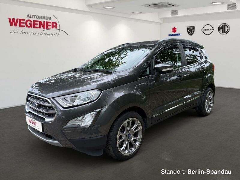 Magneticgrau (metallic) Gebraucht 2019 Ford Ecosport Titanium SUV | 17.590 € (Fairer Preis) - Bild 1/4