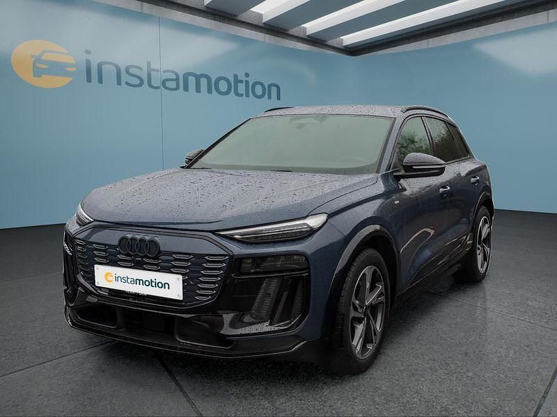 Blau Gebraucht 2025 Audi Q6 e-tron S-Line SUV | 75.799 € (Fairer Preis) - Bild 1/4