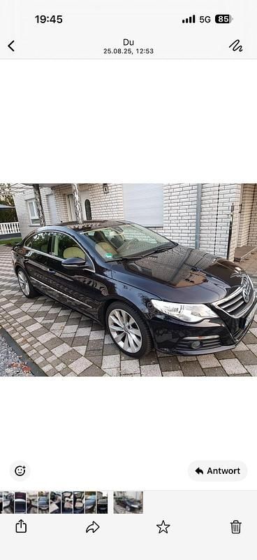 Schwarz Gebraucht 2009 VW CC Limousine | 8.500 € (Teuer) - Bild 1/4