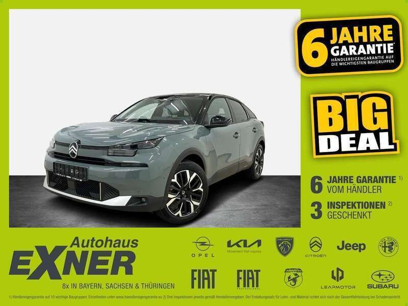 Manhattan grün Neu 2025 Citroën e-C4 Limousine | 31.990 € (Fairer Preis) - Bild 1/4