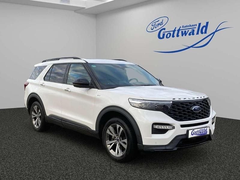 Gebraucht Ford Explorer ST-Line 349 PS (256 kW) 2020 Star white 3c/pristine white 3 SUV