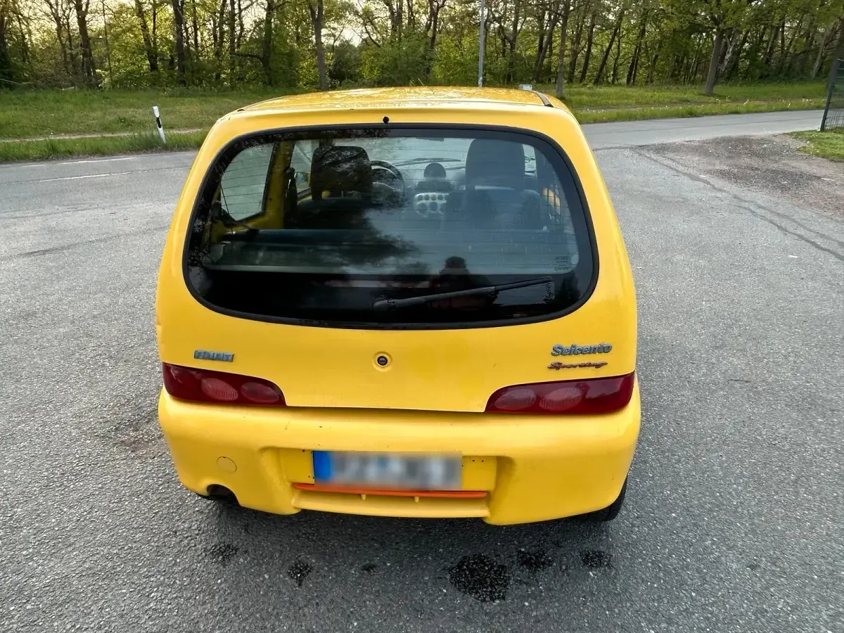 Gebraucht Fiat Seicento 54 PS (39 kW) 2004 Gelb Kleinwagen