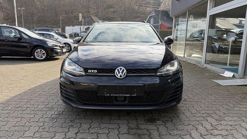 Gebraucht VW Golf VII GTD 184 PS (135 kW) 2015 Schwarz Kombi