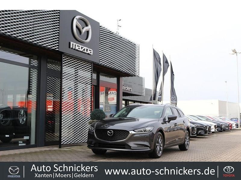Machine grey Gebraucht 2023 Mazda 6 Exclusive-Line Kombi | 27.490 € (Superpreis) - Bild 1/4