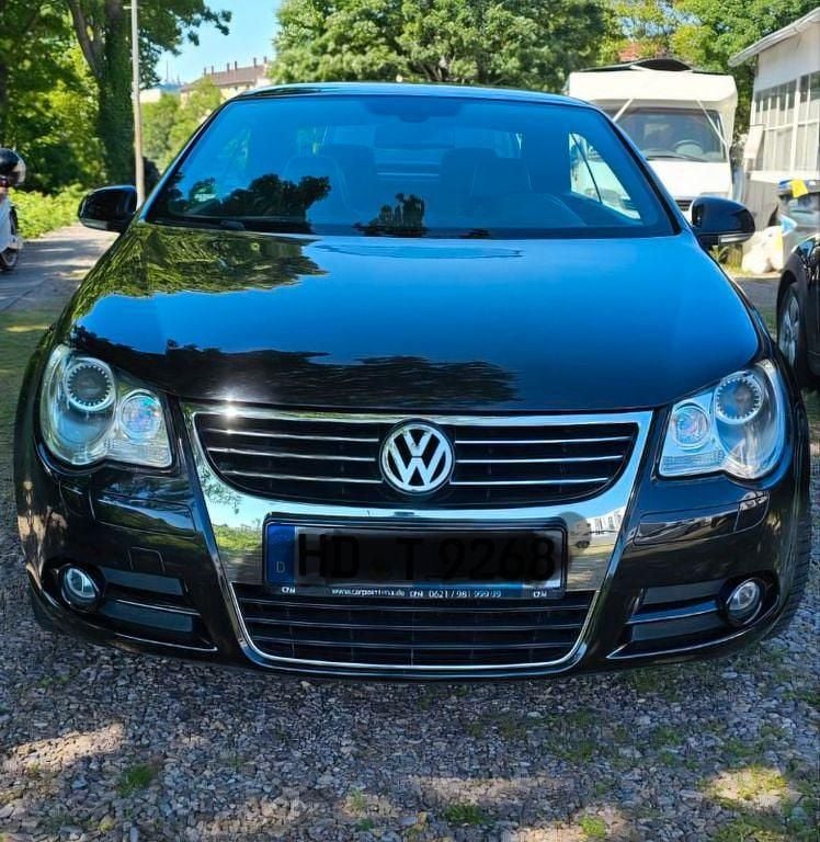 Gebraucht VW Eos Individual 150 PS (110 kW) 2007 Schwarz Cabrio