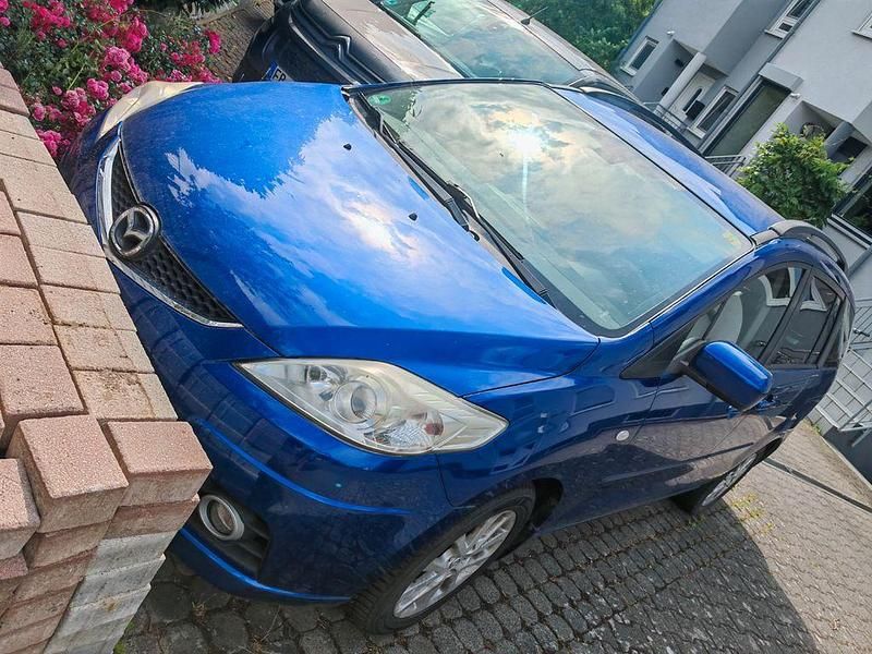 Blau Gebraucht 2008 Mazda 5 Exclusive Van / Kleinbus | 2.989 € (Teuer) - Bild 1/4