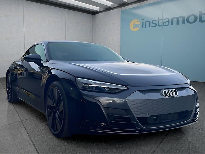 Schwarz Gebraucht 2022 Audi e-tron GT quattro Limousine | 59.849 € (Teuer) - Bild 1/4