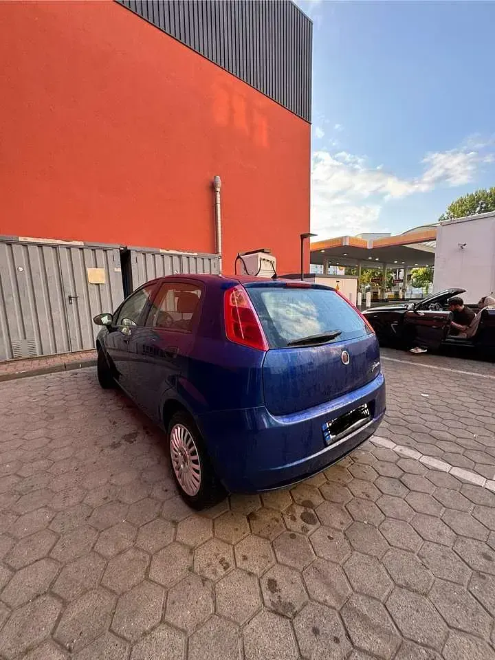 Gebraucht Fiat Punto Dynamic 80 PS (58 kW) 2008 Blau Kleinwagen