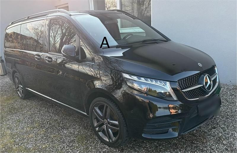 Gebraucht Mercedes V300 AMG line 237 PS (174 kW) 2022 Schwarz Van / Kleinbus
