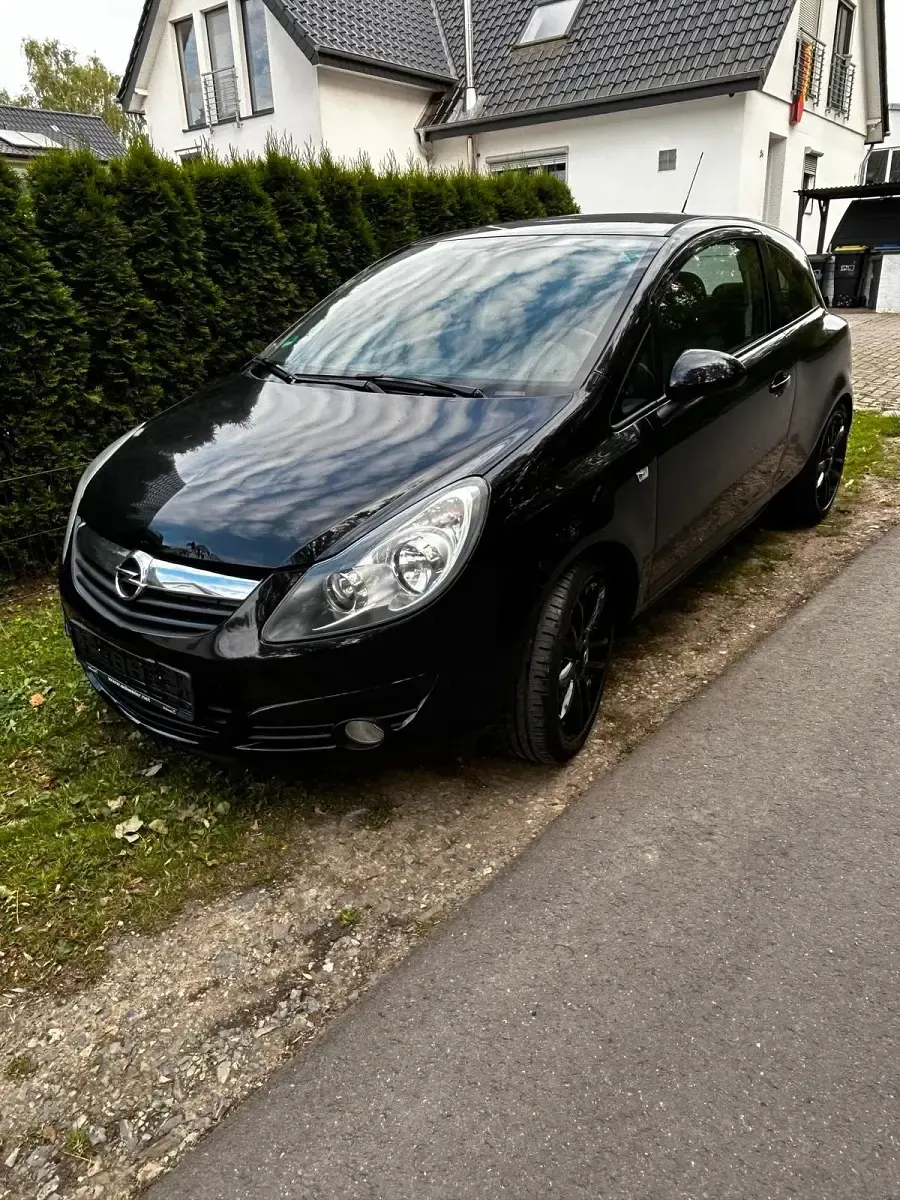 Gebraucht Opel Corsa OPC 87 PS (63 kW) 2010 Schwarz Kleinwagen