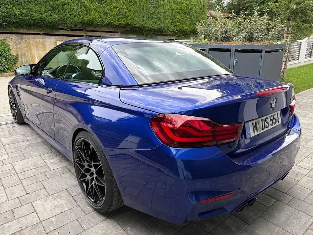 Gebraucht BMW M4 Cabriolet Competition Edition 450 PS (330 kW) 2020 Blau Cabrio