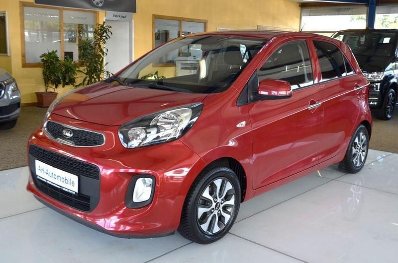 Rot Gebraucht 2016 Kia Picanto DREAM-TEAM Edition Kleinwagen | 8.880 € (Fairer Preis) - Bild 1/4