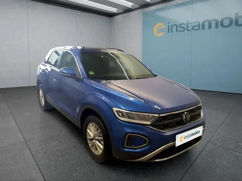Gebraucht VW T-Roc Life 110 PS (80 kW) 2022 Blau SUV