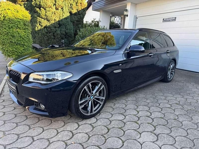 Carbonschwarz metallic Gebraucht 2016 BMW 535 M Sport Kombi | 14.440 € (Guter Preis) - Bild 1/4