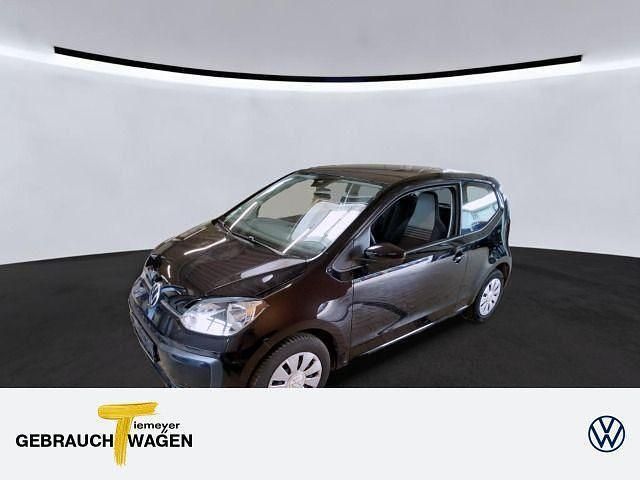 Schwarz Gebraucht 2021 VW up! move up! Kleinwagen | 11.340 € (Fairer Preis) - Bild 1/4